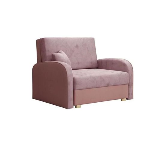 Fauteuil Columbus 160, Rose, Tapisserie, 85x103x98cm