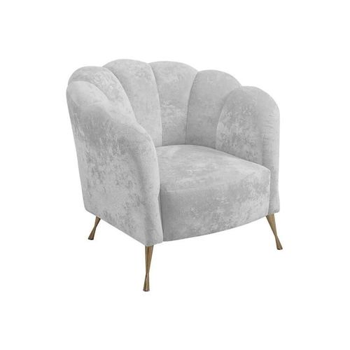 Fauteuil Providence 150, Gris, Tapisserie, 78x87x83cm