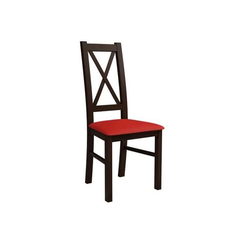 Chaise Sparks 117, Faux Cuir, En Bois, Bois, 95x46x40cm