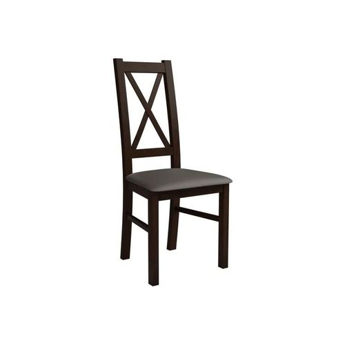 Chaise Sparks 117, Faux Cuir, En Bois, Bois, 95x46x40cm