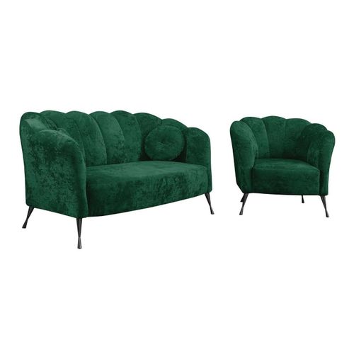 Ensemble De Canapés Providence 152, Fonction De Couchage, Vert