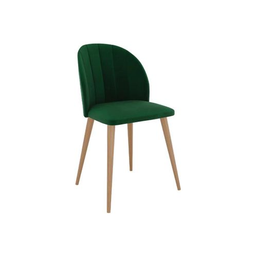 Chaise Racine 104, Tapisserie, En Bois, Stratifié, 83x53x57cm