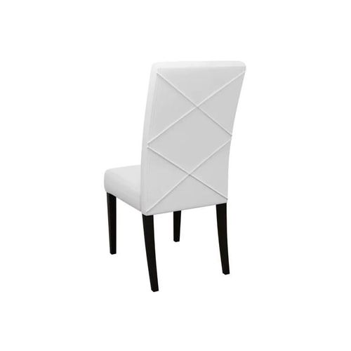 Chaise Sparks 184, Faux Cuir, En Bois, Bois, 105x45x42cm