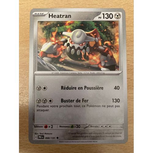 (43) Heatran 68/131 Pokemon 