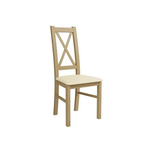 Chaise Sparks 117, Faux Cuir, En Bois, Bois, 95x46x40cm