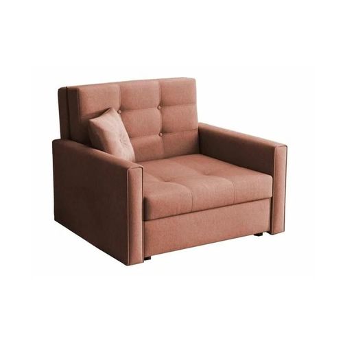 Fauteuil Columbus 101, Rose, Tapisserie, 85x103x98cm