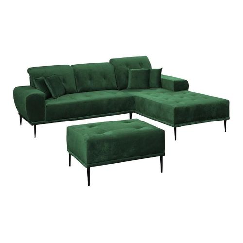 Ensemble De Canapés Providence 155, Fonction De Couchage, Vert
