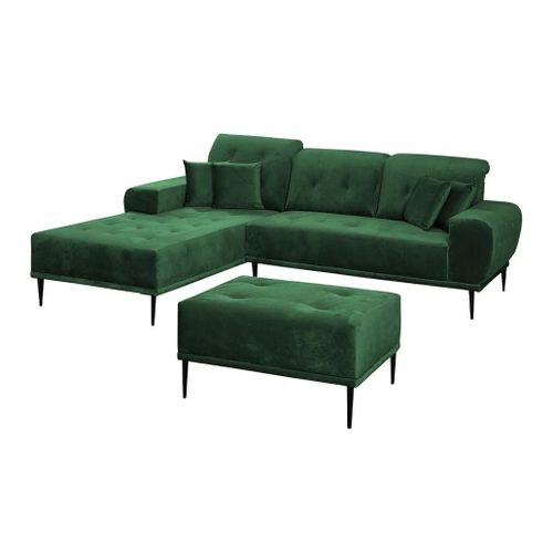 Ensemble De Canapés Providence 155, Fonction De Couchage, Vert