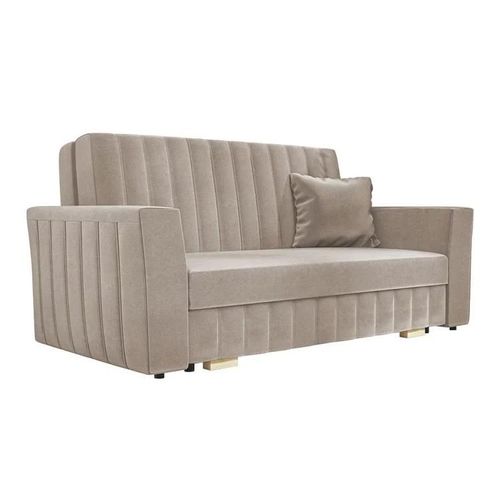 Canapé Convertible Columbus 137, Boîte De Literie, 83x160x98cm
