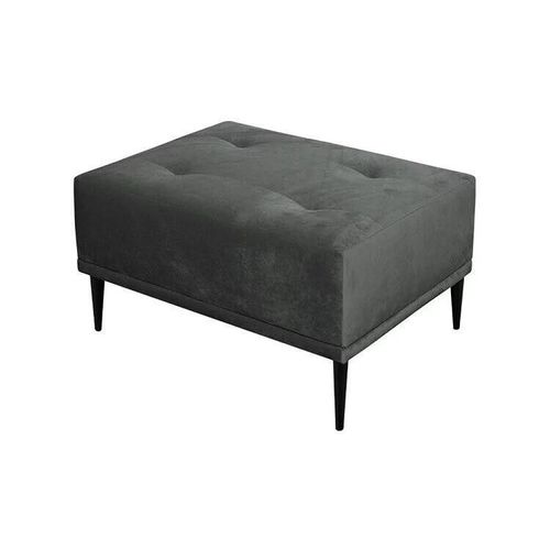 Pouf Providence 154, Gris, Tapisserie, 43x63x83cm