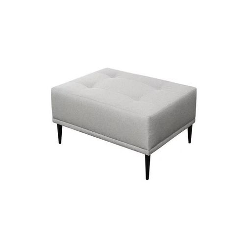 Pouf Providence 154, Gris, Tapisserie, 43x63x83cm