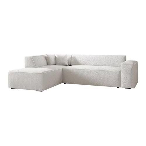 Canapé D'angle Comfivo 289, Blanc, Fonction De Couchage, 267x205x72cm