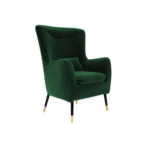 Fauteuil Orem 114, Vert, Tapisserie, 103x79x87cm