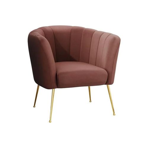 Fauteuil Orem 112, Rose, Tapisserie, 83x85x82cm