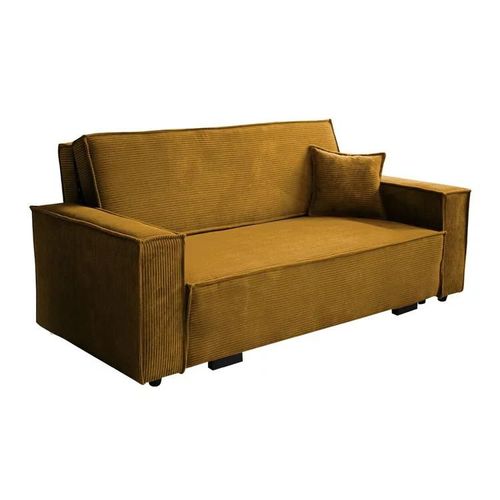 Canapé Convertible Columbus 185, Boîte De Literie, 85x192x98cm