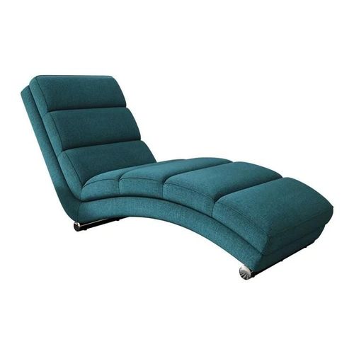 Chaise Longue Comfivo 109, Turquoise, Boîte De Literie, 84x62x180cm