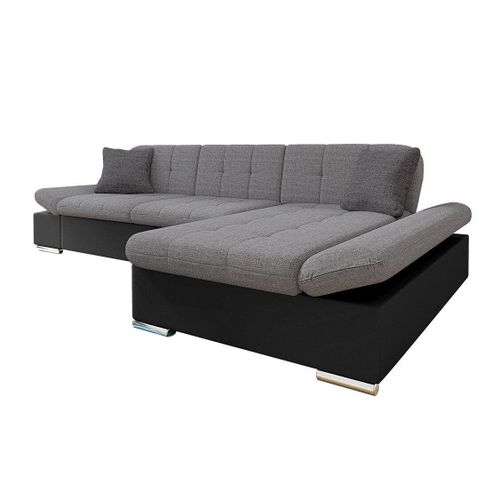 Canapé D'angle Comfivo 219, Gris, Fonction De Couchage, 278x161x76cm