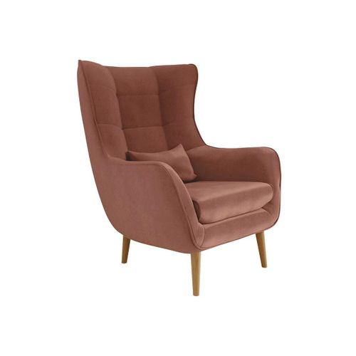 Fauteuil Comfivo 204, Rose, Tapisserie, 106x80x95cm