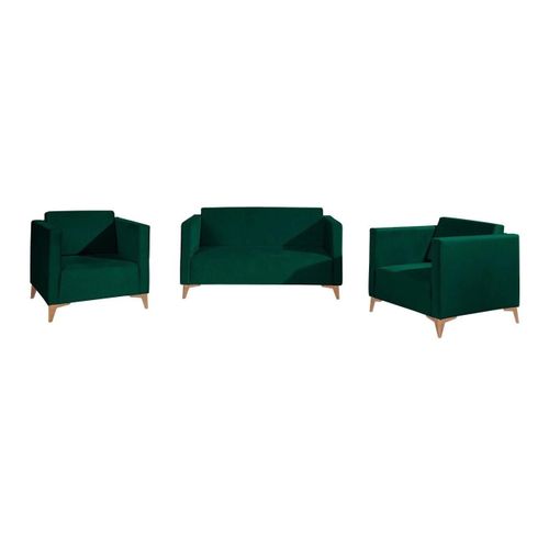 Ensemble De Canapés Virmore 103, Fonction De Couchage, Vert