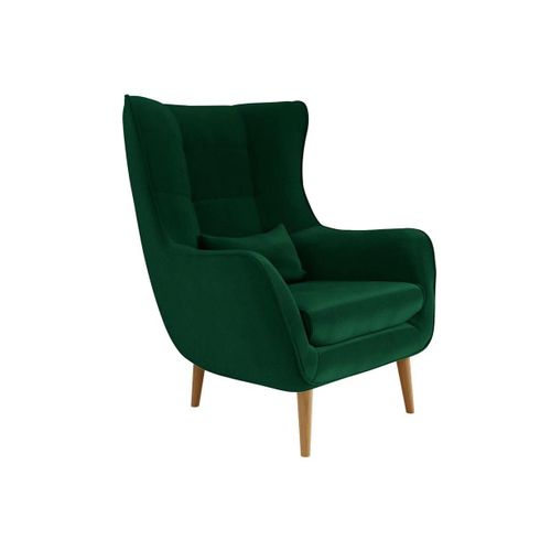 Fauteuil Comfivo 204, Vert, Tapisserie, 106x80x95cm