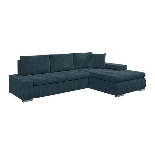 Canapé D'angle Comfivo 112, Turquoise, Fonction De Couchage