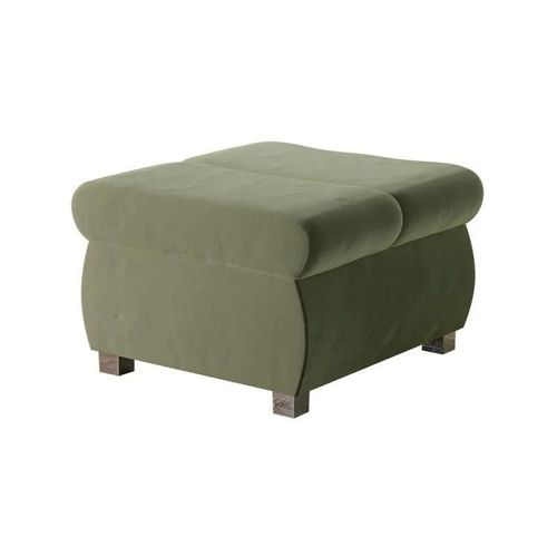 Pouf Comfivo 142, Vert, Tapisserie, 39x60x60cm
