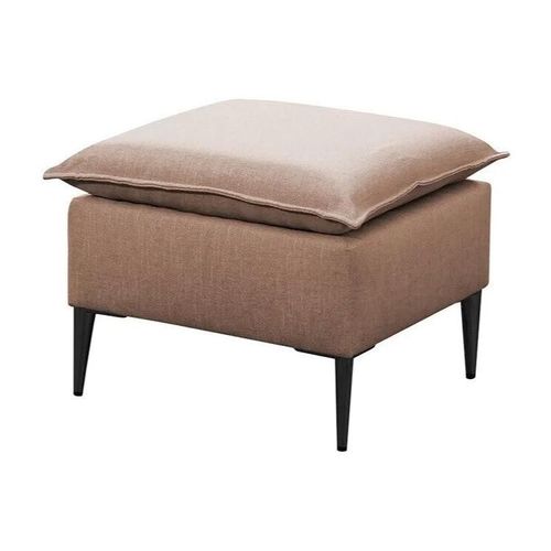 Pouf Providence 147, Rose, Tapisserie, 45x50x50cm