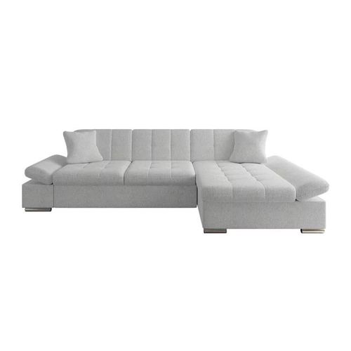 Canapé D'angle Comfivo 152, Gris, Fonction De Couchage, 278x161x76cm