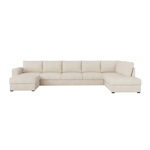Canapé D'angle Comfivo 262, Brun Clair, Fonction De Couchage