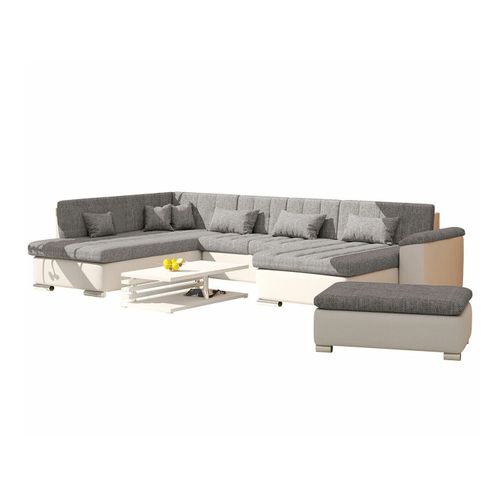Ensemble De Canapés Comfivo 217, Fonction De Couchage, Gris