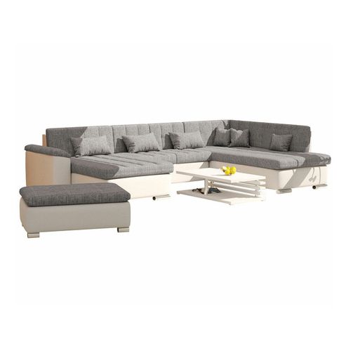 Ensemble De Canapés Comfivo 217, Fonction De Couchage, Gris