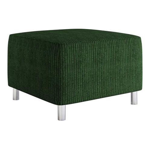 Pouf Comfivo 126, Vert, Tapisserie, 42x56x65cm
