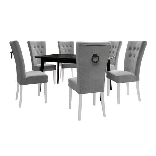 Salle À Manger Complète Racine 144, Nombre De Places: 6, 76x80x140cm