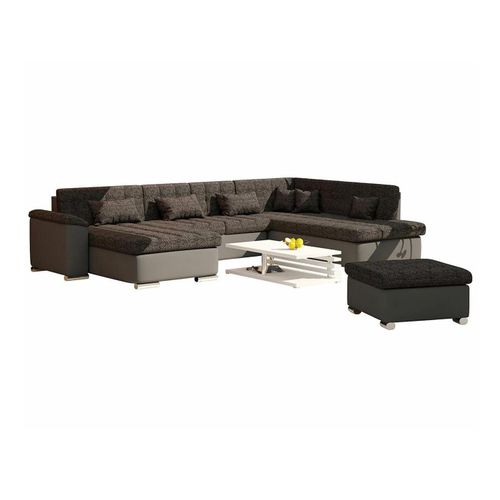 Ensemble De Canapés Comfivo 216, Fonction De Couchage, Gris
