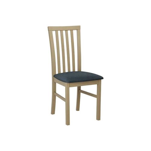 Chaise Victorville 155, Tapisserie, En Bois, Bois, 93x43x40cm