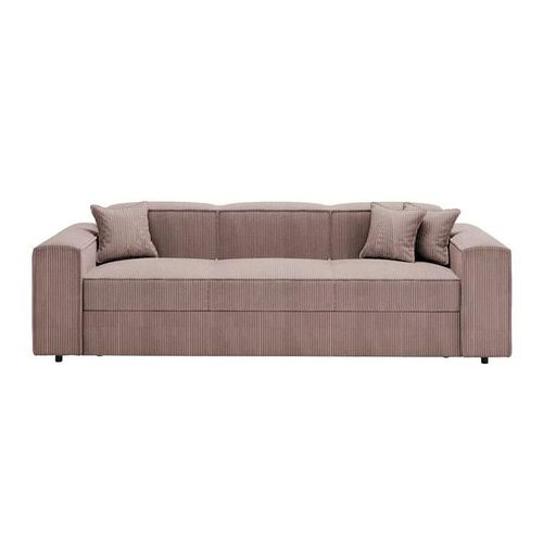 Canapé Convertible Clovis 114, Boîte De Literie, 79x252x88cm
