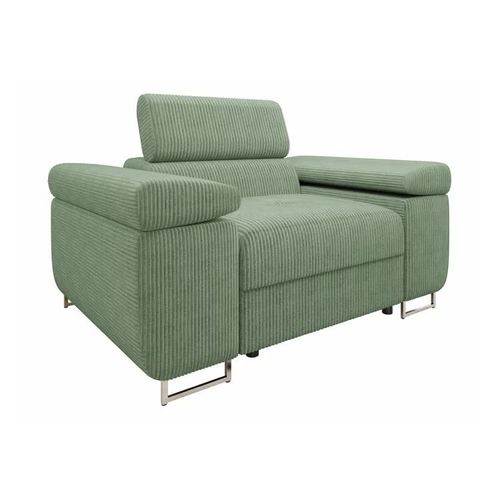 Fauteuil Comfivo Eliferu 106, Vert, Tapisserie, 70x134x102cm