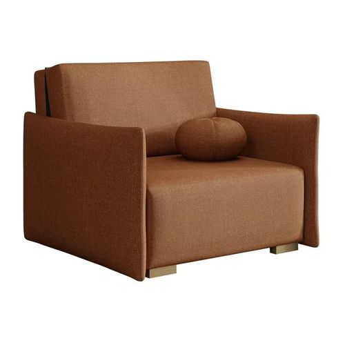 Fauteuil Columbus 222, Rouge, Tapisserie, 85x100x98cm