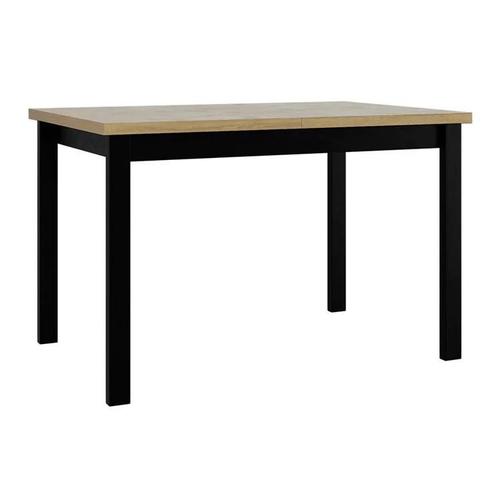 Table Victorville 125, Allongement, Stratifié, Bois, 76x80x120cm