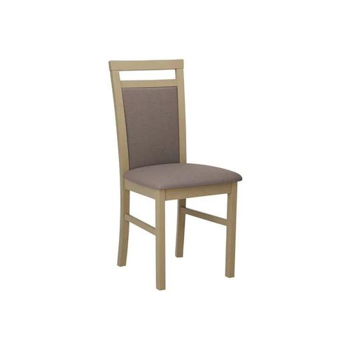 Chaise Victorville 154, Tapisserie, En Bois, Bois, 93x43x40cm