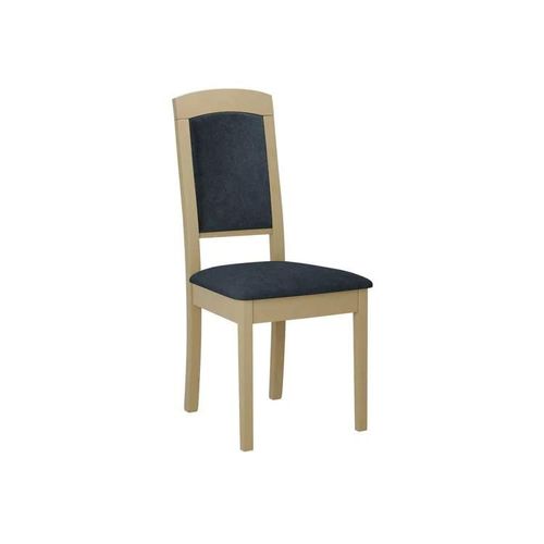 Chaise Victorville 338, Tapisserie, En Bois, Bois, 96x47x52cm