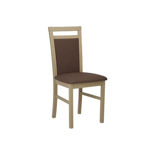 Chaise Victorville 154, Tapisserie, En Bois, Bois, 93x43x40cm
