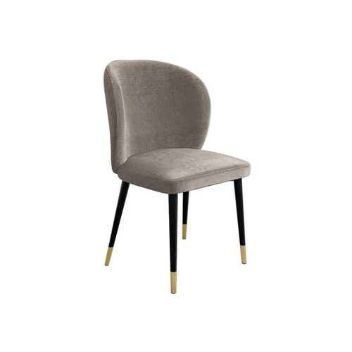 Chaise Jackson 104, Tapisserie, Métallique, 87x50x59cm