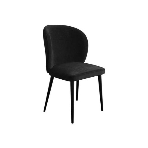 Chaise Jackson 104, Tapisserie, Métallique, 87x50x59cm