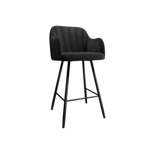 Chaise De Bar Comfivo 103, Tapisserie, Métallique, 105x42x56cm