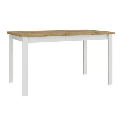 Table Victorville 126, Allongement, Stratifié, Bois, 76x80x140cm