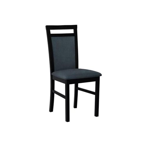 Chaise Victorville 154, Tapisserie, En Bois, Bois, 93x43x40cm