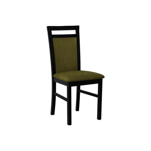 Chaise Victorville 154, Tapisserie, En Bois, Bois, 93x43x40cm
