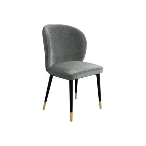 Chaise Jackson 104, Tapisserie, Métallique, 87x50x59cm