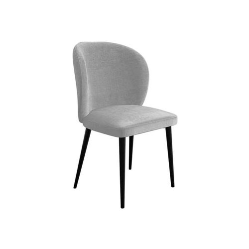 Chaise Jackson 104, Tapisserie, Métallique, 87x50x59cm
